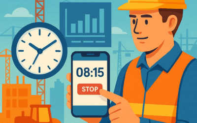 Digitale Stundenerfassung: Von der Baustelle ins Büro
